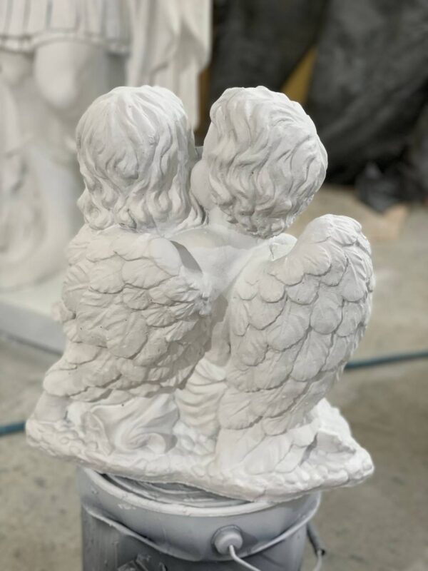 Ангелочки для сада. Белый (50 см) 6 Ангелочки для сада. Белый (50 см)