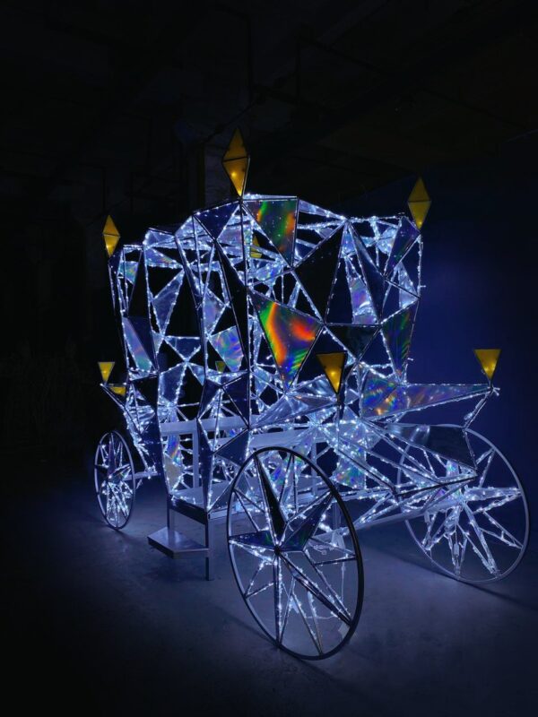 Полигональная фигура "Карета" (230 см) 6 карета