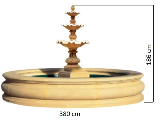 Старвильский фонтан трехъяhусный