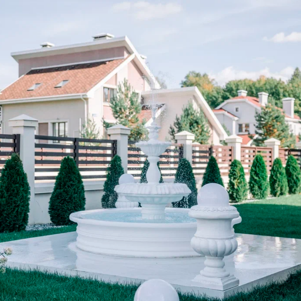 Фонтан Королевский в белом 8 fontan korolevskij v belom d 235 sm 6