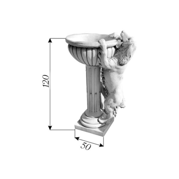 kashpo s sobakoj 120 sm 2