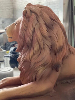 Скульптура лежачего льва 18 lezhachij lev 3