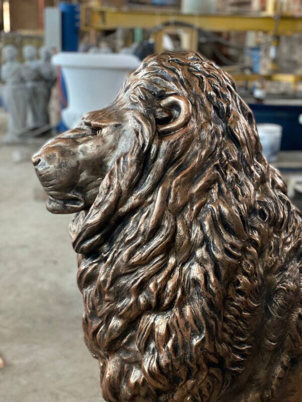 Садовая скульптура — Императорский лев (бронза) 24 sadovaya skulptura — imperatorskij lev. bronza 120sm