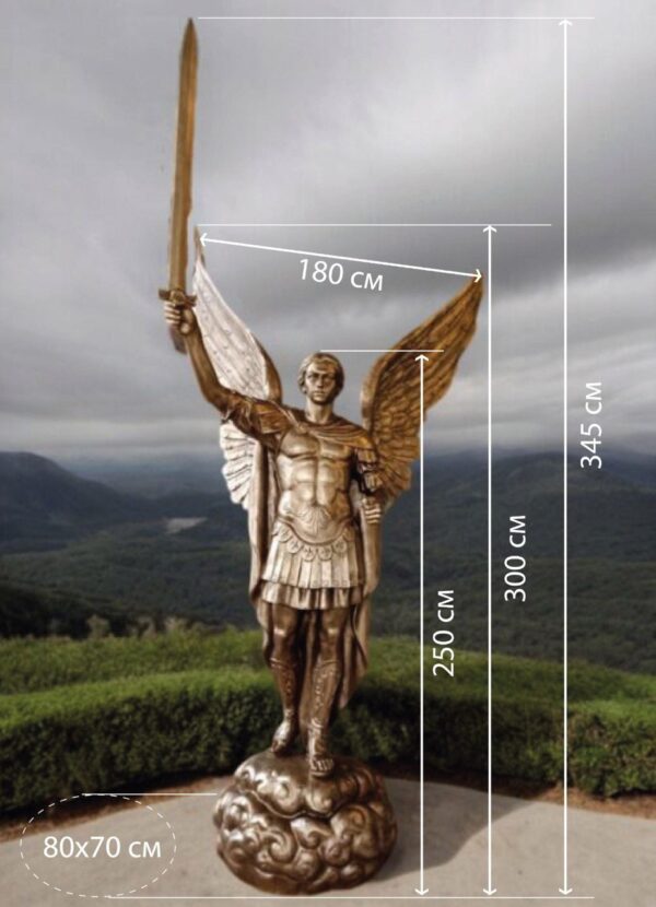 Скульптура-Архангел Михаил