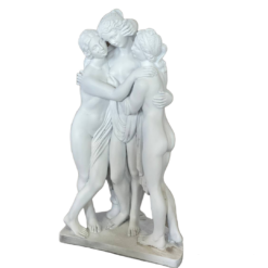 Скульптура «Три грации». Белый (106 см)