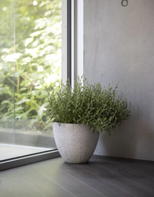 кашпо из бетона