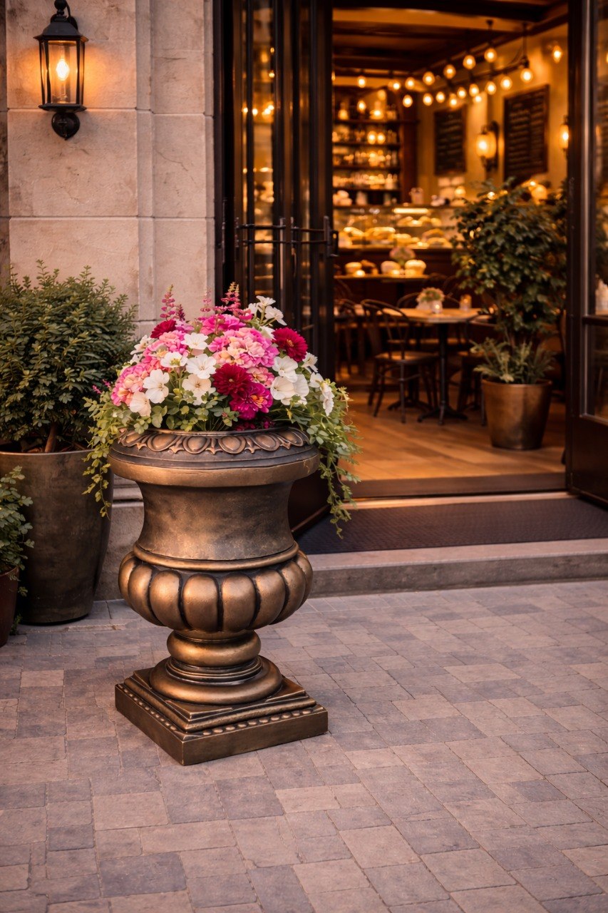 Римская чаша удлиненная (античная бронза) Ø48 H77 см 2 Римская чаша удлиненная (античная бронза) Ø48 H77 см — изображение 2