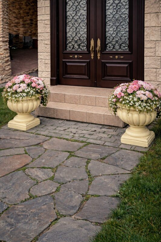 Вазон "Римская чаша" Бежевый (48,5 см) 8 vazon chasha rimskaya 1