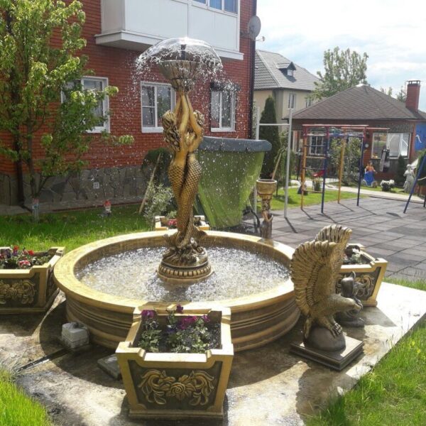 Фонтан Королевский с русалками и вазонами 13 5346227668196124390