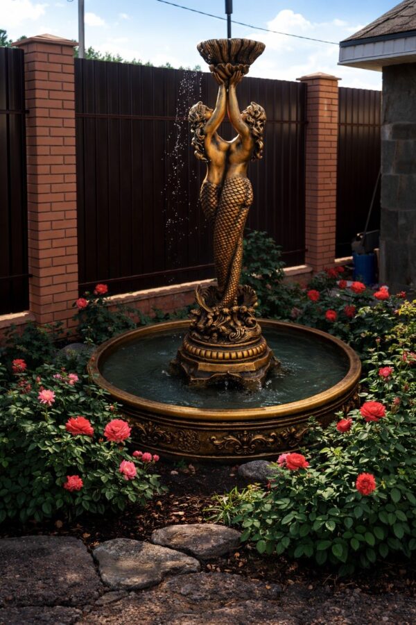фонтан Флоренция с русалками