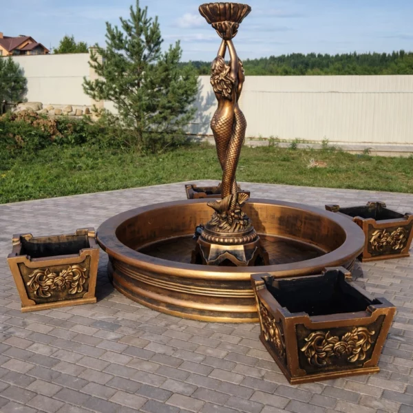 фонтан королевский с русалками