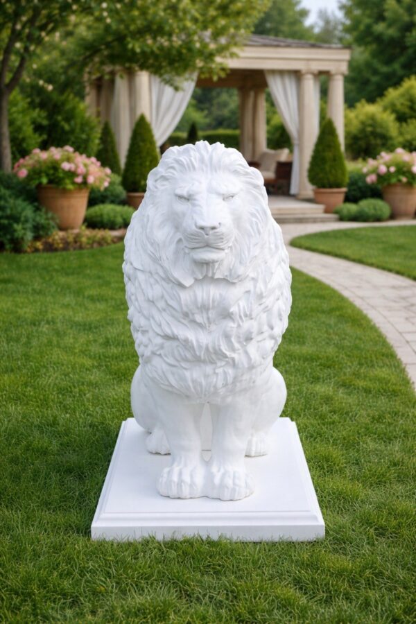 Скульптура императорский лев