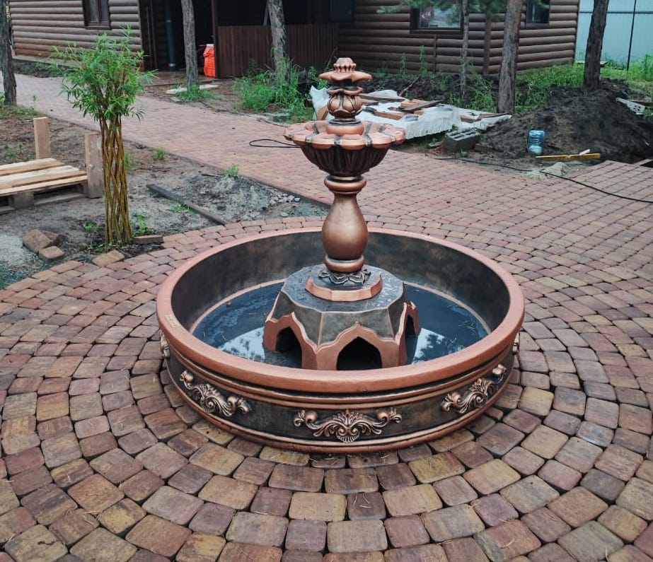 Фонтан Венеция в бронзе 1 фонтан