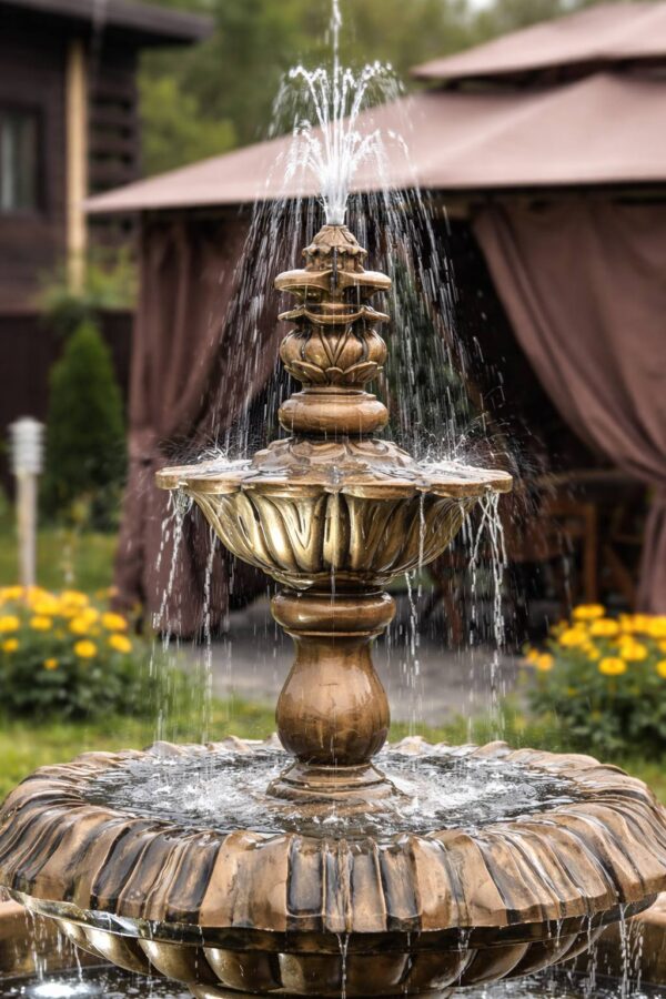 Фонтан Королевский Ø235 см – античная бронза 9 Фонтан королевский античная бронза