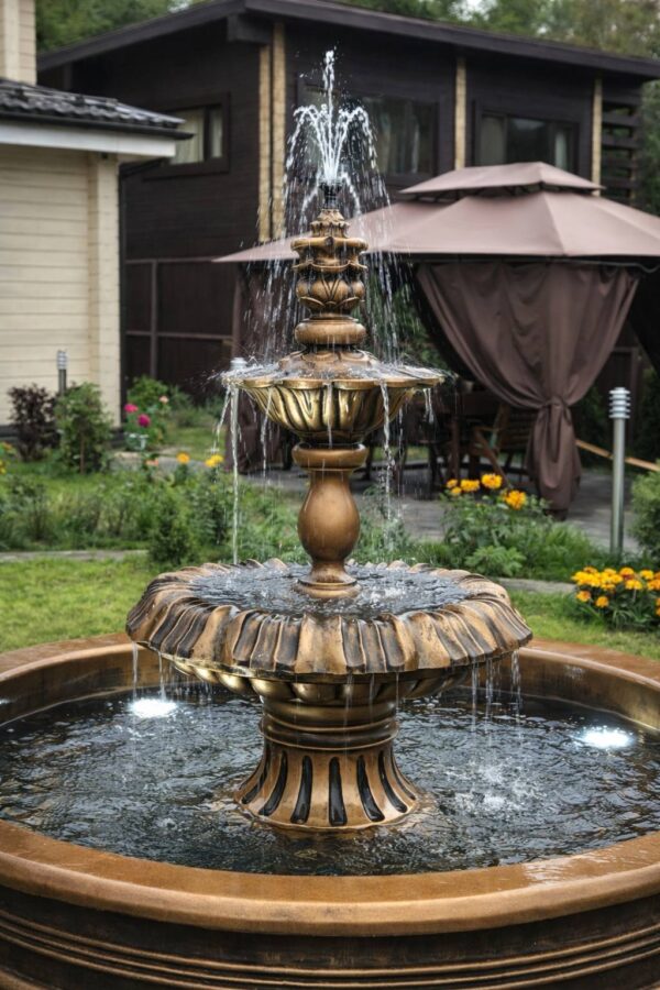 Фонтан Королевский Ø235 см – античная бронза 8 Фонтан королевский античная бронза