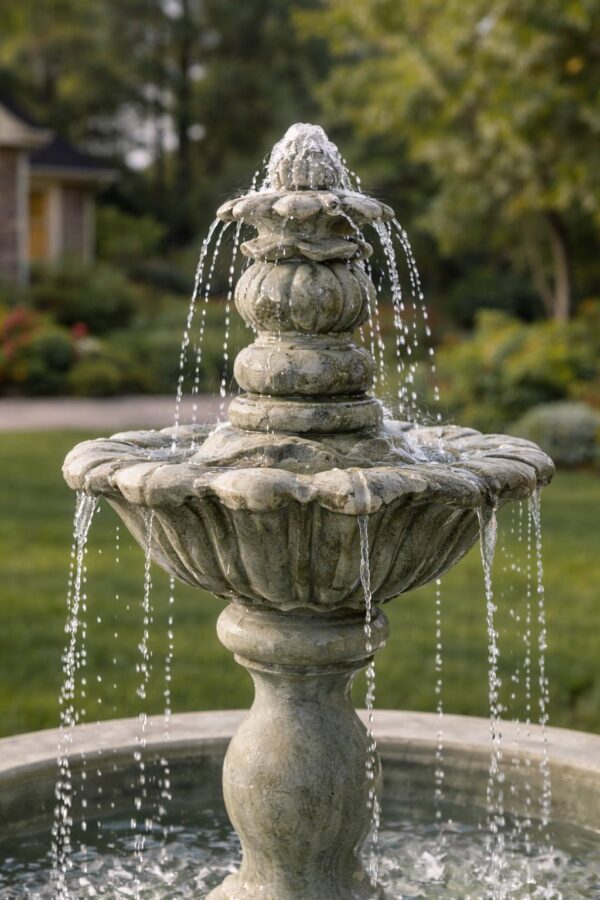 Фонтан королевский бетон