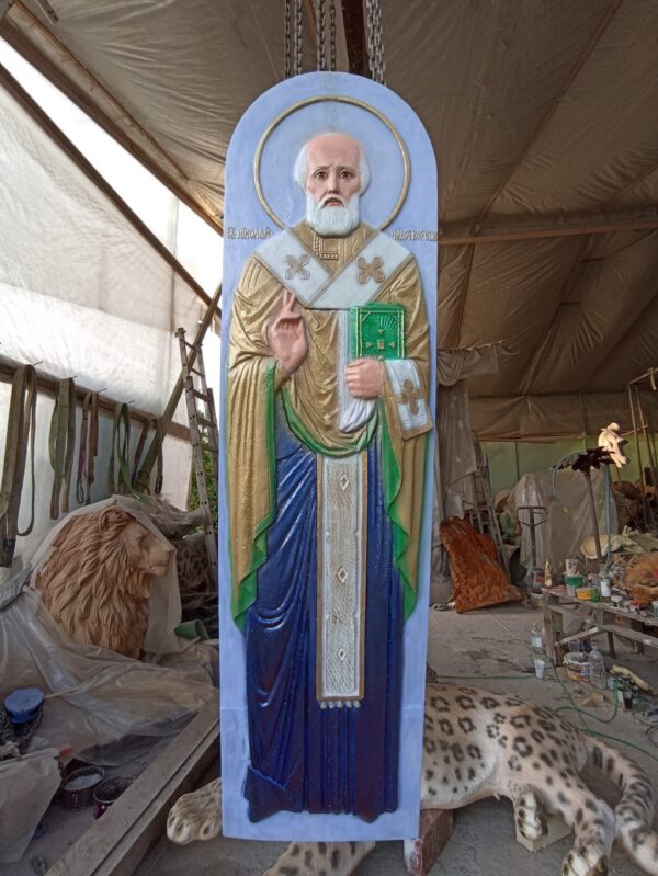 Скульптура Николая Чудотворца 11 nikolaj chudotvorecz 5