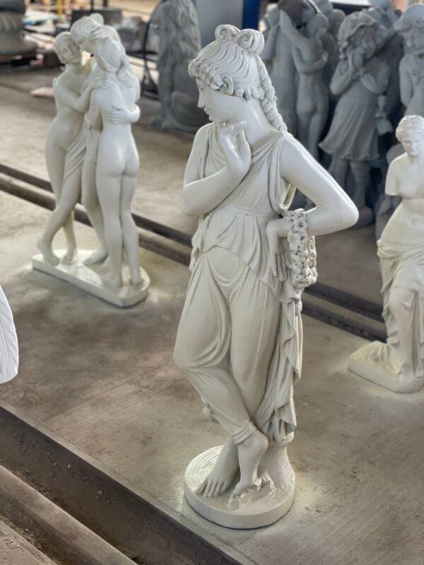 Скульптура девушки "Муза" (бежевый) 13 skulptura devushki muza bezhevyj 5