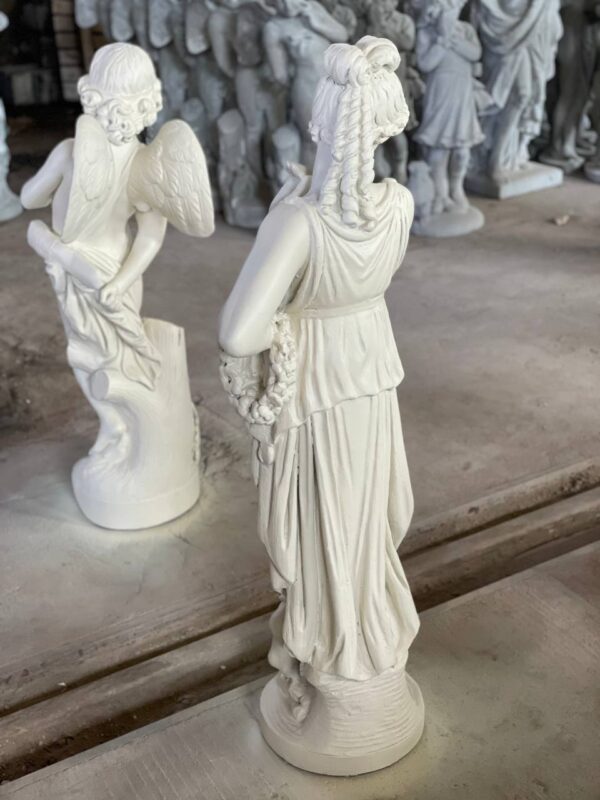 Скульптура девушки "Муза" (бежевый) 15 skulptura devushki muza bezhevyj 7