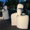 Скульптура влюбленные