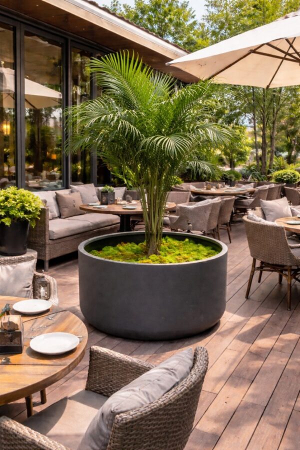 Кашпо Дубай для HoReCa