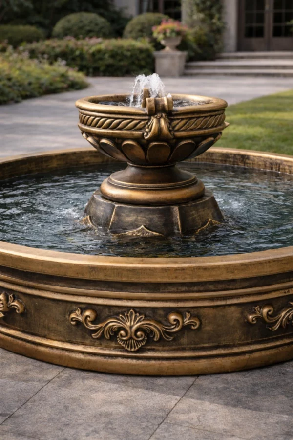 fontan florenciya bronza d150 medium front day