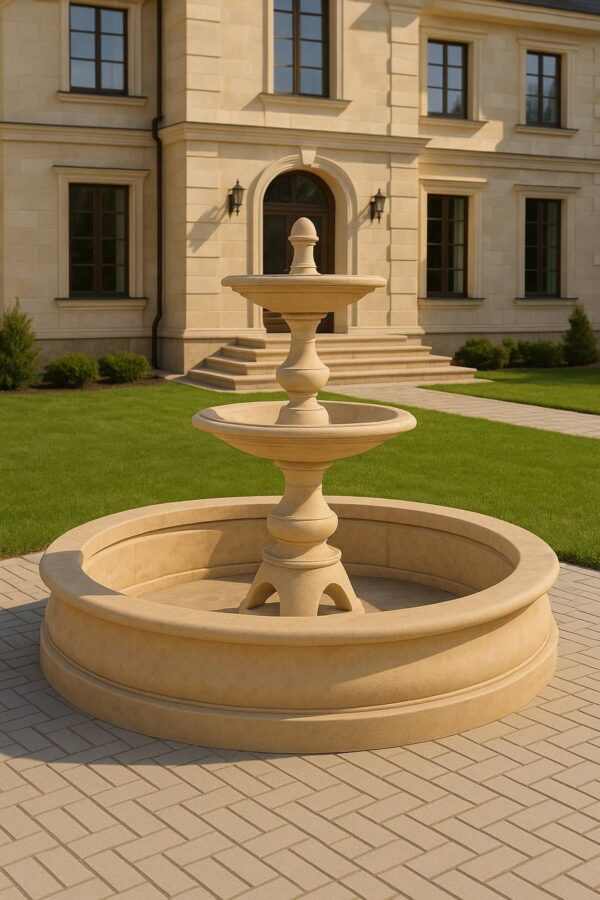 Фонтан мещерский из бетона