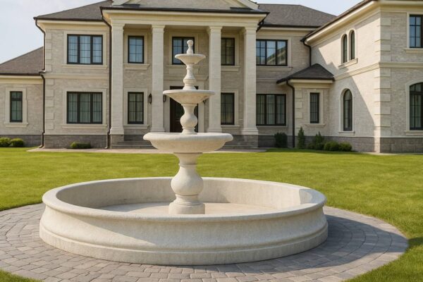 Фонтан мещерский М из бетона