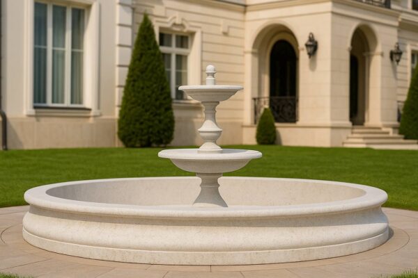 фонтан Мещерский из бетона для сада