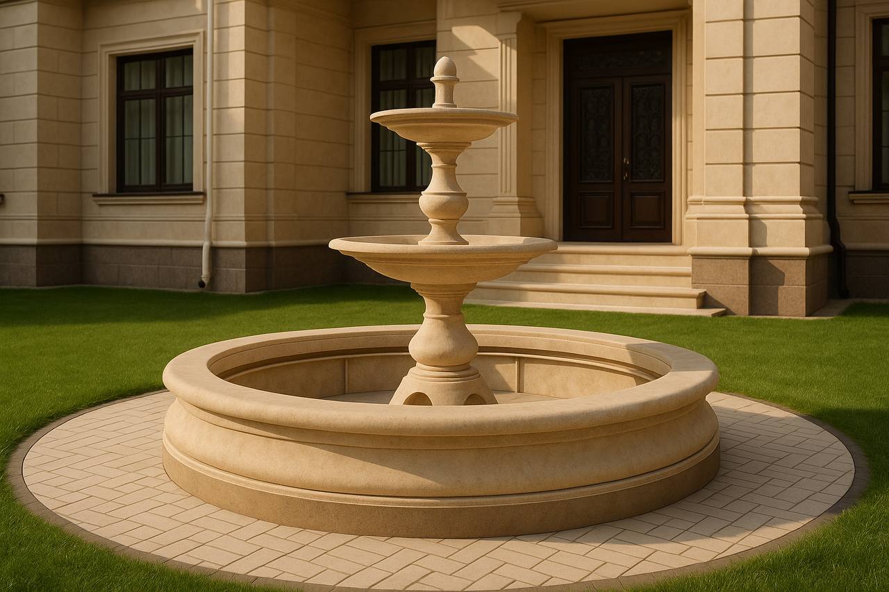 Фонтан Мещерский S D270 1 фонтан из бетона Мещерский