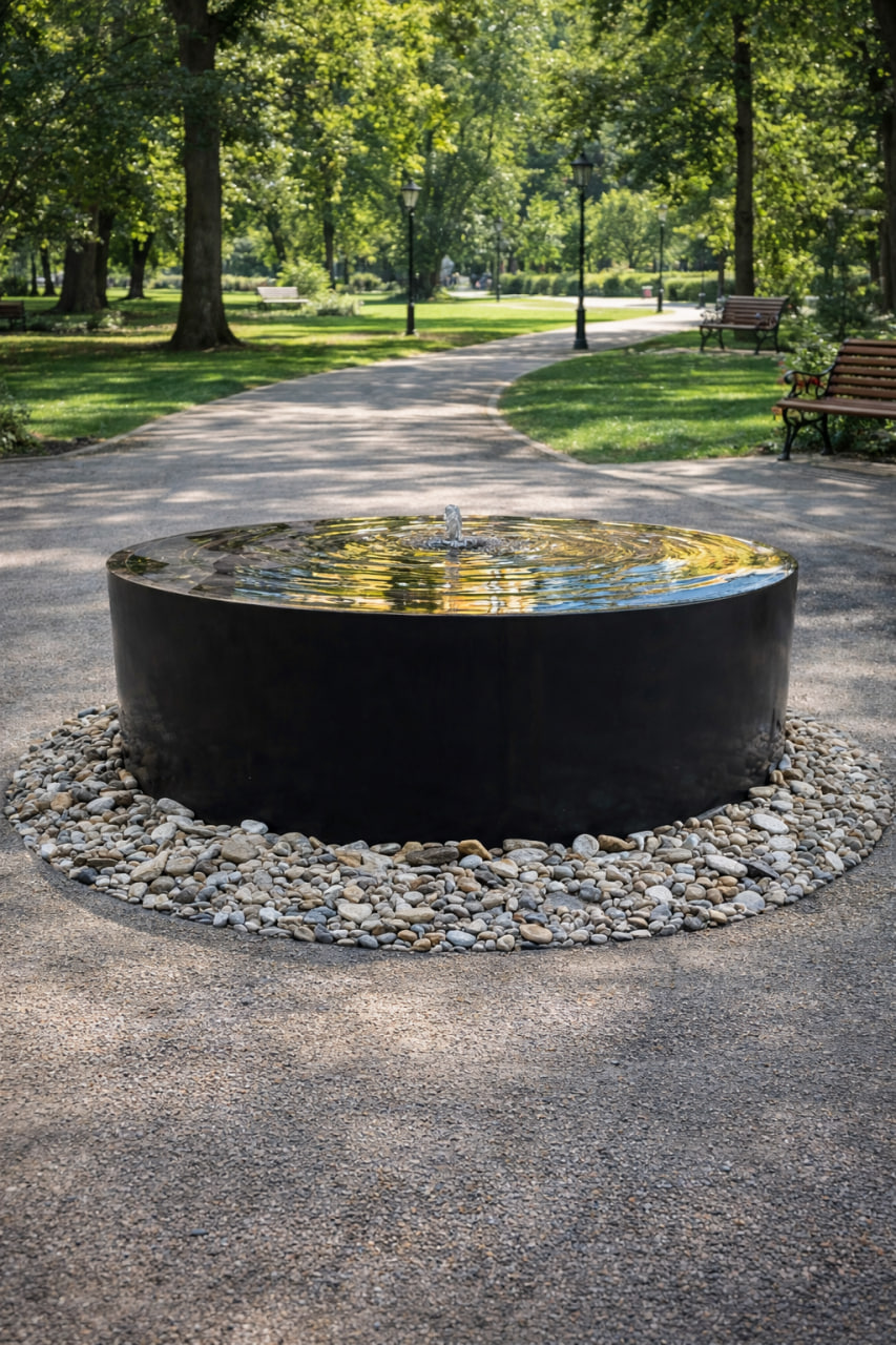 Фонтан Лофт D 140 см 2 fontan loft park 2