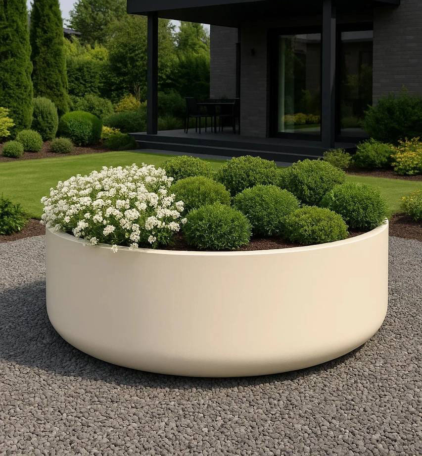 Кашпо уличное Дубай D 180 см 1 kashpo ovalnoe 180h80 2 1 1