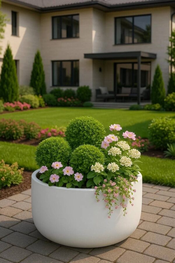 Кашпо уличное Дубай D 60 см 5 kashpo ulichnoe 60 sm 3