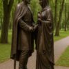 Скульптура Петра и Февронии