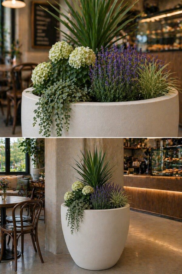 Кашпо Берлин для интерьера