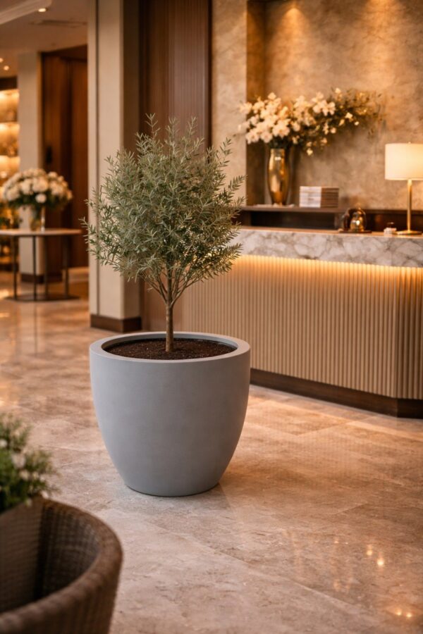 Alternative view of Кашпо Берлин Ø60, H50 см