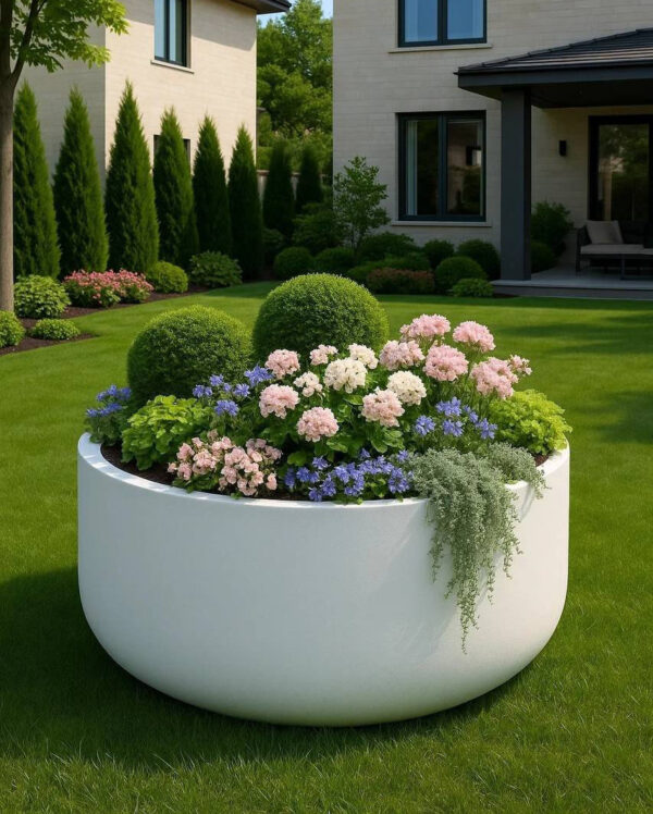 кашпо современное вазон для сада