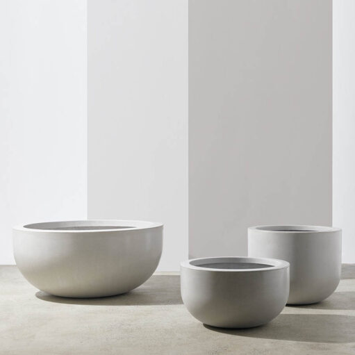 u bowl grc planter
