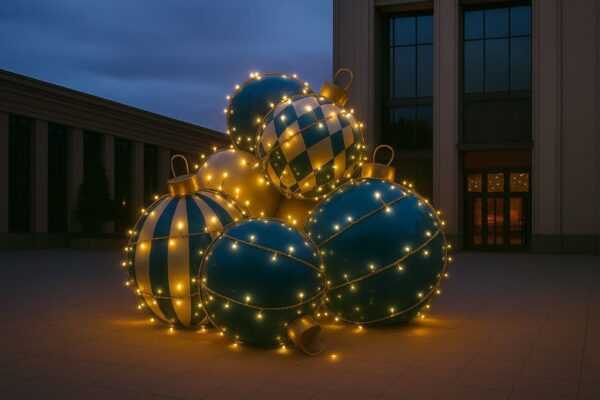 Арт-объект Новогодние шары