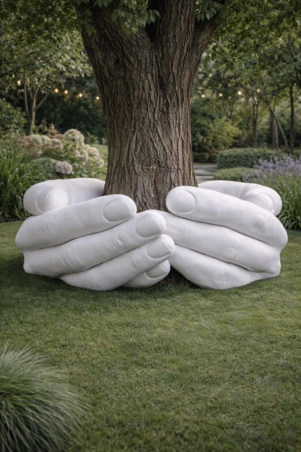 Арт-объект для сада "Руки природы" 2 арт-объект руки