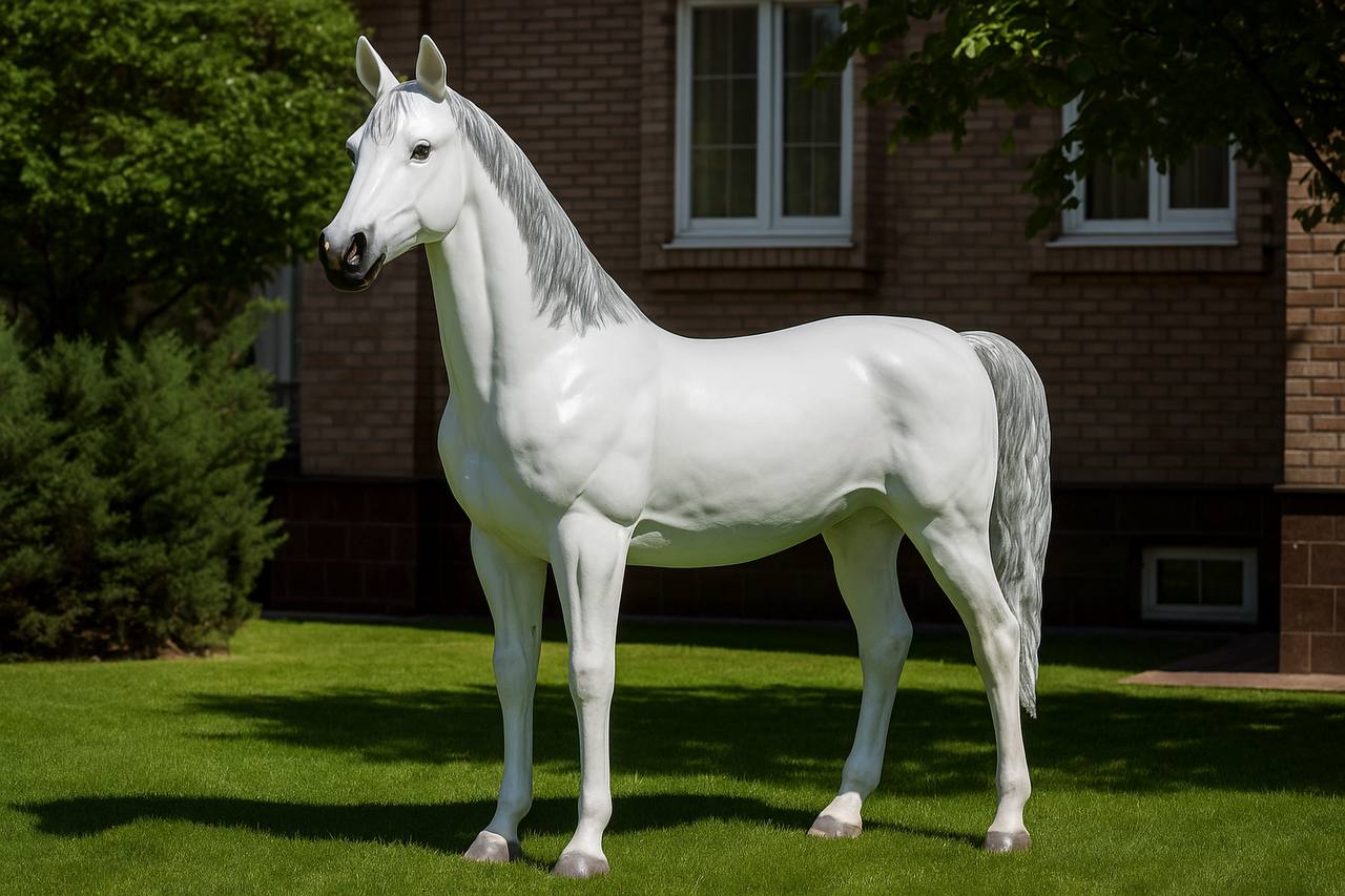 Скульптура "Лошадь" 1 Скульптура Лошадь из композита