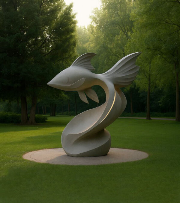 Скульптура Рыбка из композита