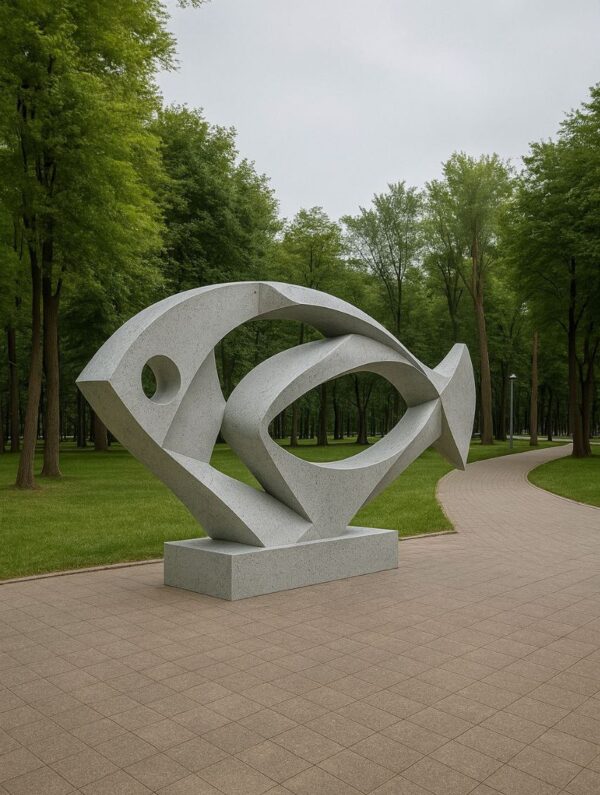 Скульптура Рыбы из композита