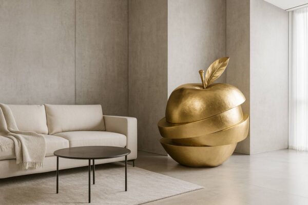 Скульптура яблоко