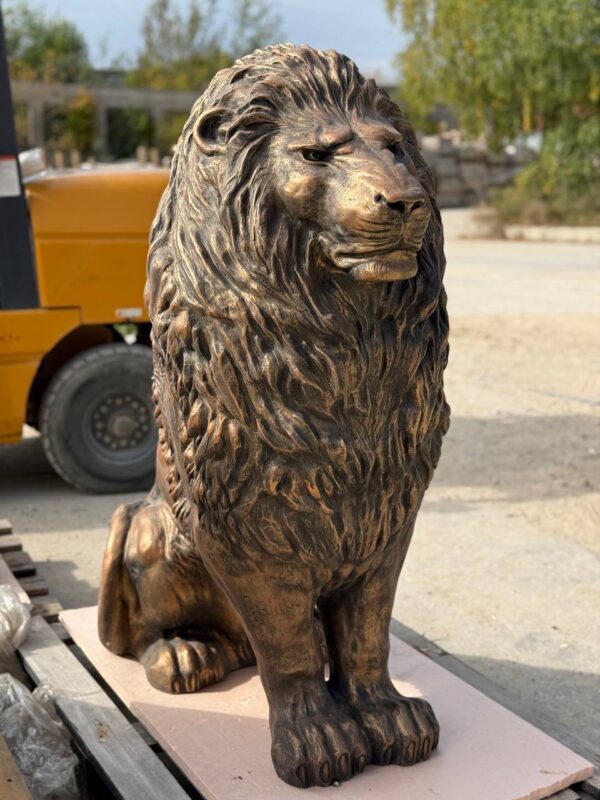 Скульптура "Императорский лев"(бронза)