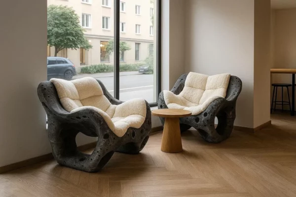 Кресло Лунум из композита