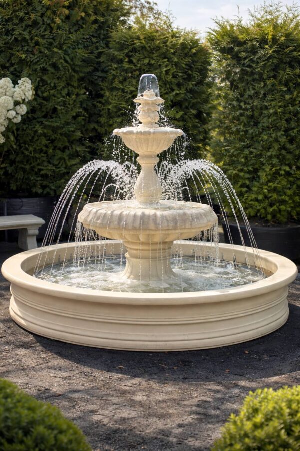 Фонтан королевский бежевый