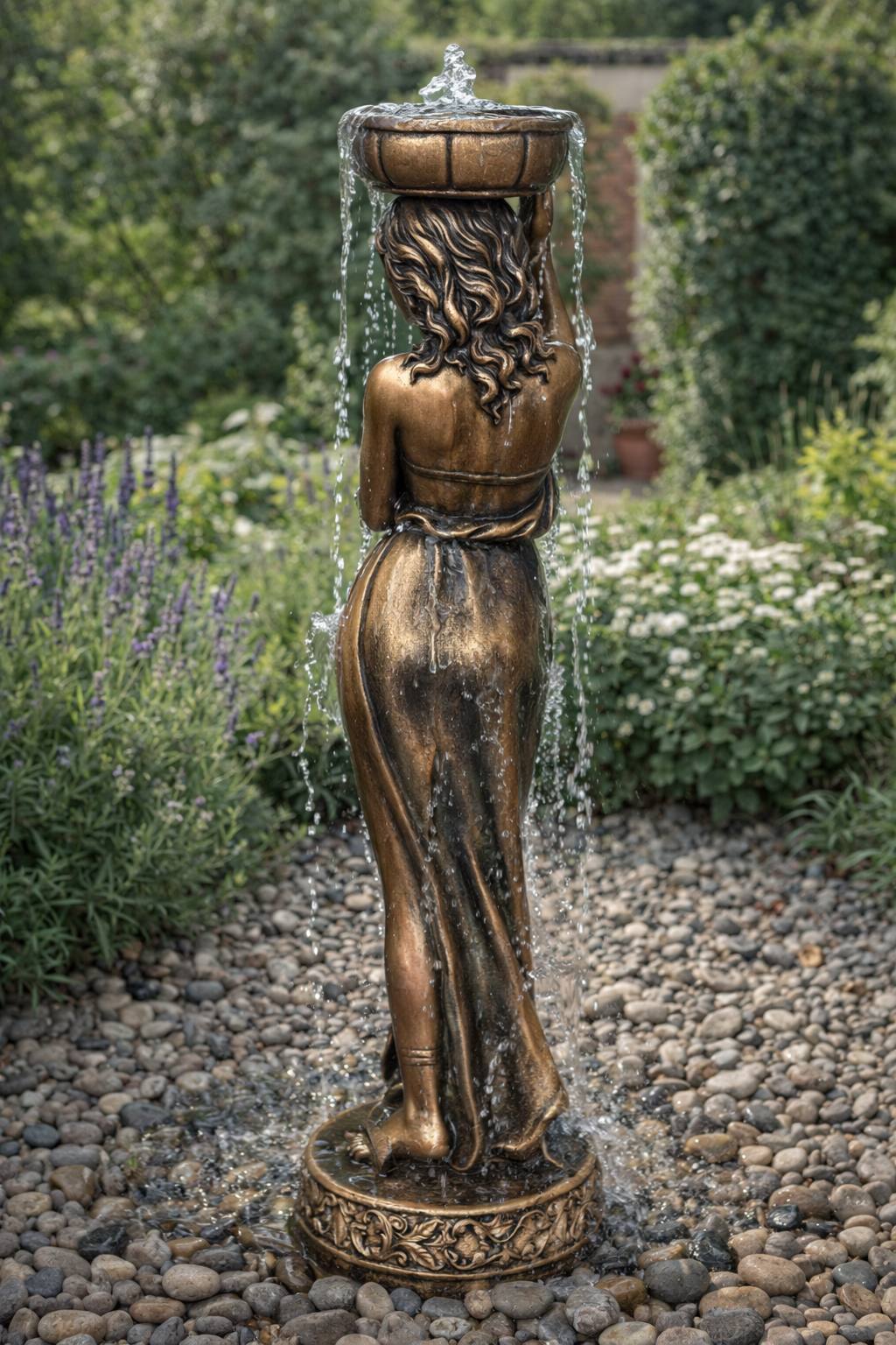 Декоративная скульптура-фонтан «Афродита» Н 87 см 2 фонтан