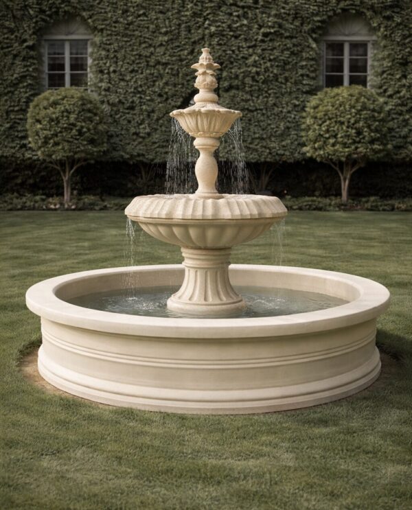 Alternative view of Фонтан Королевский бежевый (D236)