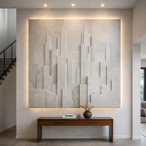 Alternative view of Архитектурное панно барельеф «Геометрия»